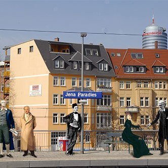 Stadtrungang berhmte Wissenschaftler Jena